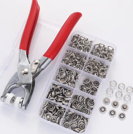 Renvoda™ SnapCraft Button Fastening Tool (Set)